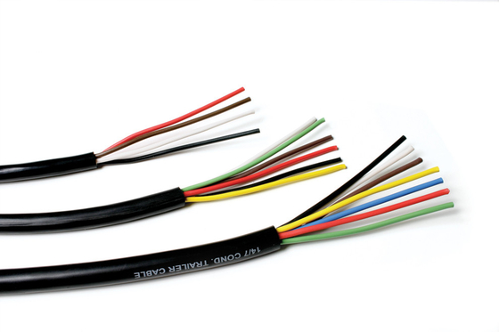 Kabel Traktor 14 Gauge 7 Way Konduktor Ekstensi Kawat PVC Terisolasi 14/7