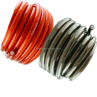 Pengalaman suara yang ditingkatkan dengan 2 GA AWG Speaker Translucent Fleksibel Kabel Daya Kawat