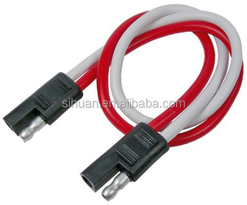 2.8X Diameter Luar 4c 18AWG kabel Trailer Bonded Kabel Dengan Colokan Bare Tembaga Konduktor