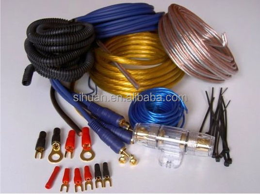 Baterai Mobil Amplifier Daya Mobil Amp Wiring Kit Kabel Warna Untuk Meningkatkan Penampilan Mobil Anda