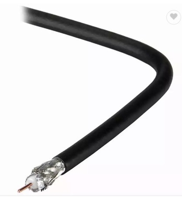 1 Konduktor RG59U BNC ke adaptor RCA Kabel koaksial untuk pengawasan kamera CCTV