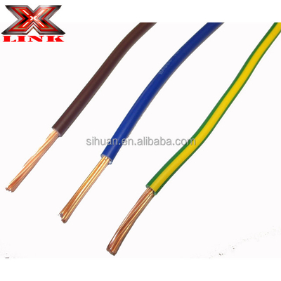 1.5mm Listrik PVC kawat terisolasi dan kabel dengan bahan isolasi