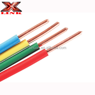 1.5mm Listrik PVC kawat terisolasi dan kabel dengan bahan isolasi