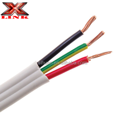 2 Konduktor Kabel Tembaga Bebas Oksigen Kabel PVC Fleksibel Untuk Peralatan Listrik Rumah Tangga