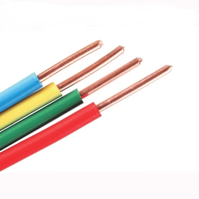 BV RVV Kabel kawat listrik bertenaga tembaga dengan jenis konduktor berantai dan jaket PVC