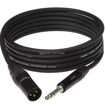 24AWG PVC Isolasi XLR DMX Kabel untuk Mikropon Stasiun Radio dan Sistem Speaker