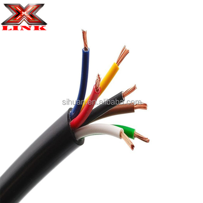 14AWG 16AWG 2.5mm 1.5mm 3 2 Core Stranded Copper Electric Cable dengan Isolasi PVC