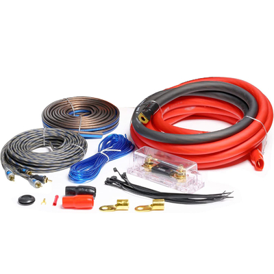 4 Gauge Car Amplifier Wiring Kit untuk Instalasi Overhead dan Kinerja