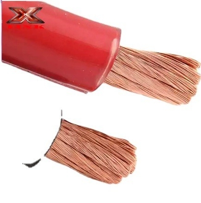 1/0 AWG Gauge Mobil Kabel Daya Audio Tembaga Clad Aluminium Konduktor untuk Pengiriman Daya