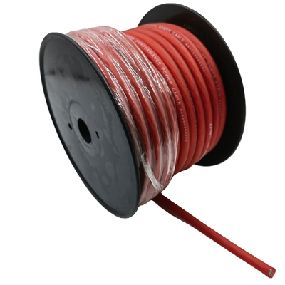 Kabel Daya Audio Mobil 1/0 AWG GA Gauge Fleksibel Jacket PVC Translucent untuk tanah mobil