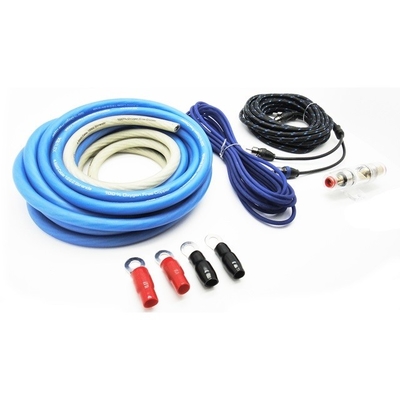 Spesifikasi AS penuh CEA-2015 yang sesuai dengan OFC Copper Car Amplifier Wiring Kit 0GA AWG