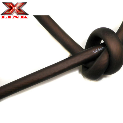 0 Gauge Kabel Daya Mobil Kawat untuk Permintaan Pelanggan Bahan Isolasi PVC dan CCA / OFC / Konduktor Tembaga