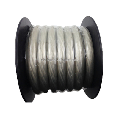 Transparan PVC Jacket Audio Power Wire Kesesuaian penuh dengan CEA-2015