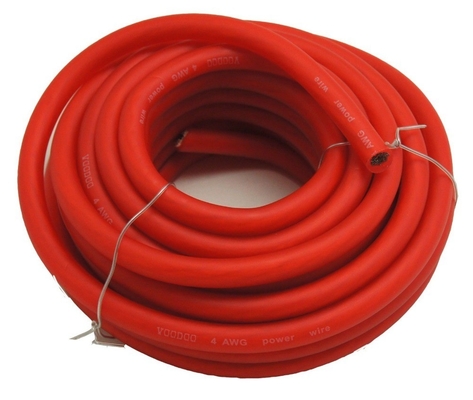 Jaket PVC Lembut Audio Mobil 2/0 Gauge/Awg Amp Kawat Kabel Tanah Daya 50Mm 35Mm 20Mm 16Mm