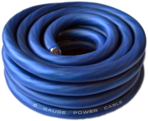 Spesifikasi AS penuh CEA-2015 sesuai dengan 4 AWG Low Voltage Soft Car Stereo Power Wire dengan Jacket PVC dan CCA / OFC Conductor
