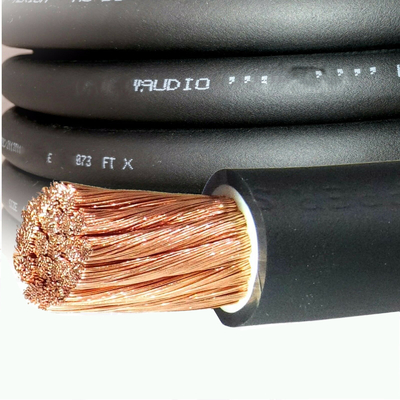 CCA Konduktor Mobil Audio Ground Power Wire Transparan Jaket PVC Top Flex 4 AWG Gauge