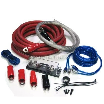 Tingkatkan Audio Mobil Anda dengan 0 Gauge Amp Wiring Kit 3000 Watt dan Warna yang Dapat Dikustomisasi