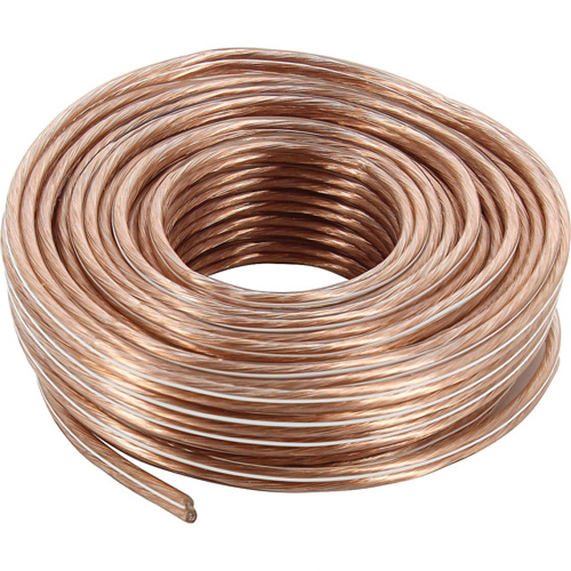 14 12 16AWG OFC Bare Copper High End Home Theater Audio Speaker Kabel dengan Jacket PVC Lembut