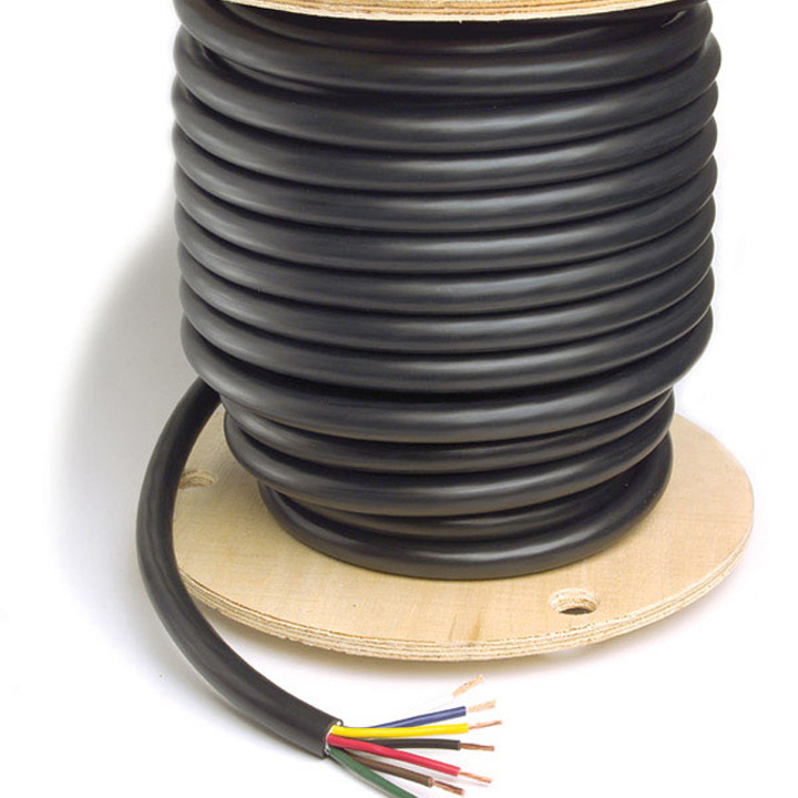 7 Core Pin Trailer Cable dengan 7x1.5mm2 Bare Copper Conductor dan Non-Shielded Design