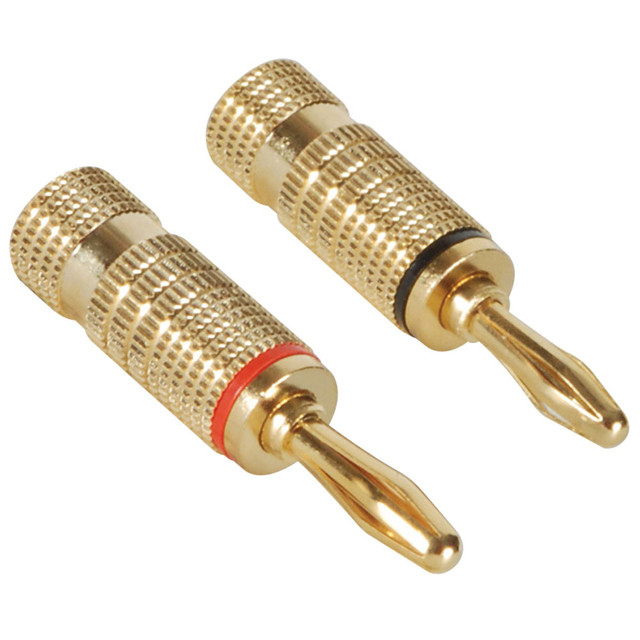 7.3mm Diameter Luar Audio Plug Jack Banana Plug untuk Speaker Wire Systems
