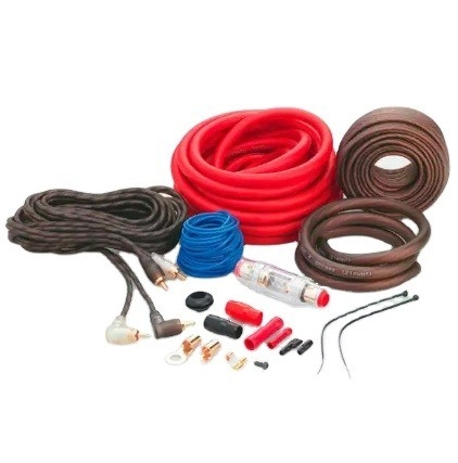 Sampel 0 4 8 10 AWG Gauge GA Mobil Audio Amplifier Wiring Kit Kabel Daya Kabel Speaker kabel Kit Besar 3