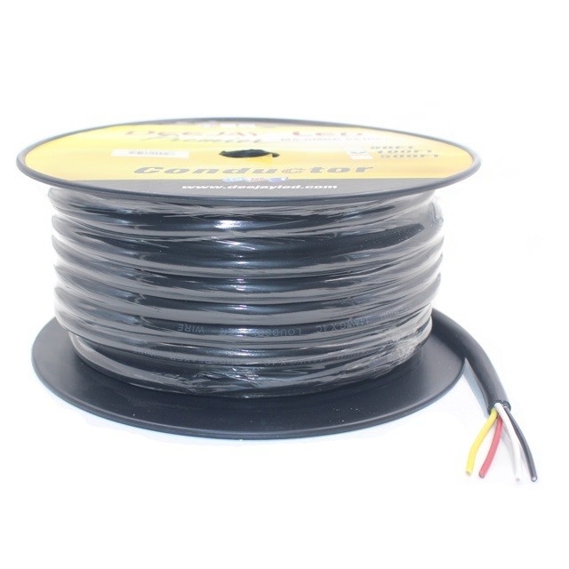 Flex 6 Core Multi Core Speaker Wire untuk Home Theater Audio Bare Copper Conductor