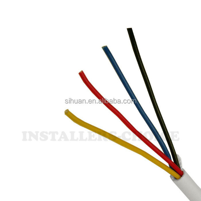 2 4 6 8 10 Konstruksi Kabel Alarm Keamanan Timah Tembaga atau Tembaga CCA atau Tembaga