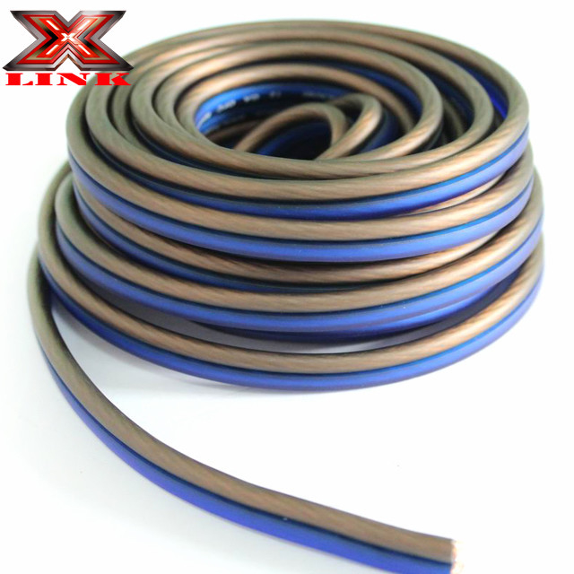 14ga True Gauge Tembaga OFC Speaker Wire Upgrade Ultimate untuk Penggemar Audio Mobil