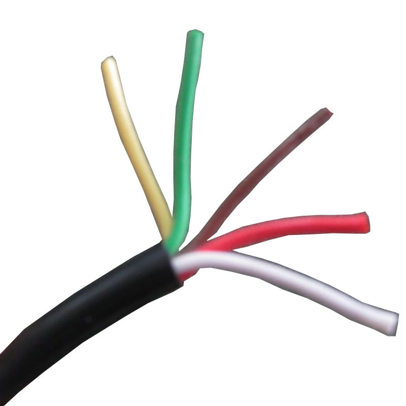 PVC Insulation 14 Gauge 5 Conductor Trailer Wiring Extension untuk RV dan Otomotif