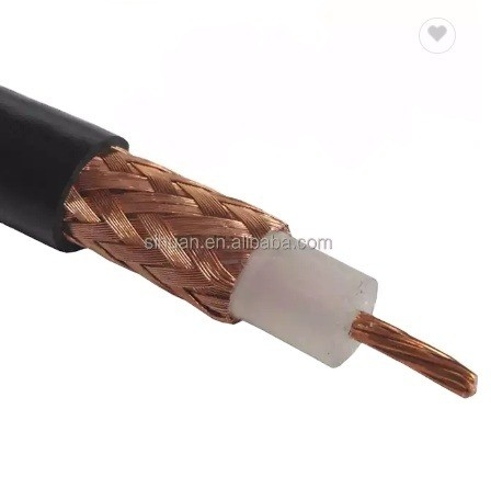 50 Ohm Low Loss Copper Conductor RG213U UHF VHF VB Kabel Komunikasi Koaksial Radio