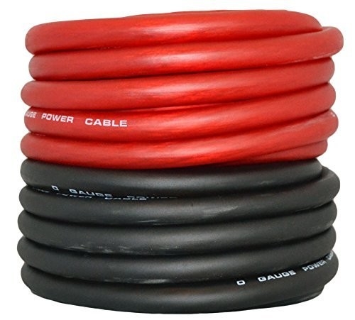 0 Gauge Mobil Audio Amplifier Power Kabel dengan PVC tahan lama Jacket dan conductor tembaga