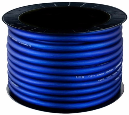 OFC Conductor Baterai Audio Mobil 0 Gauge 4 Gauge 8 Gauge Kabel Daya dengan Isolasi PVC
